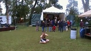 Dude Tripping Balls at Midwest Music festival