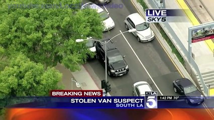 Wild Police Chase   South Los Angeles, CA   April 30, 2013