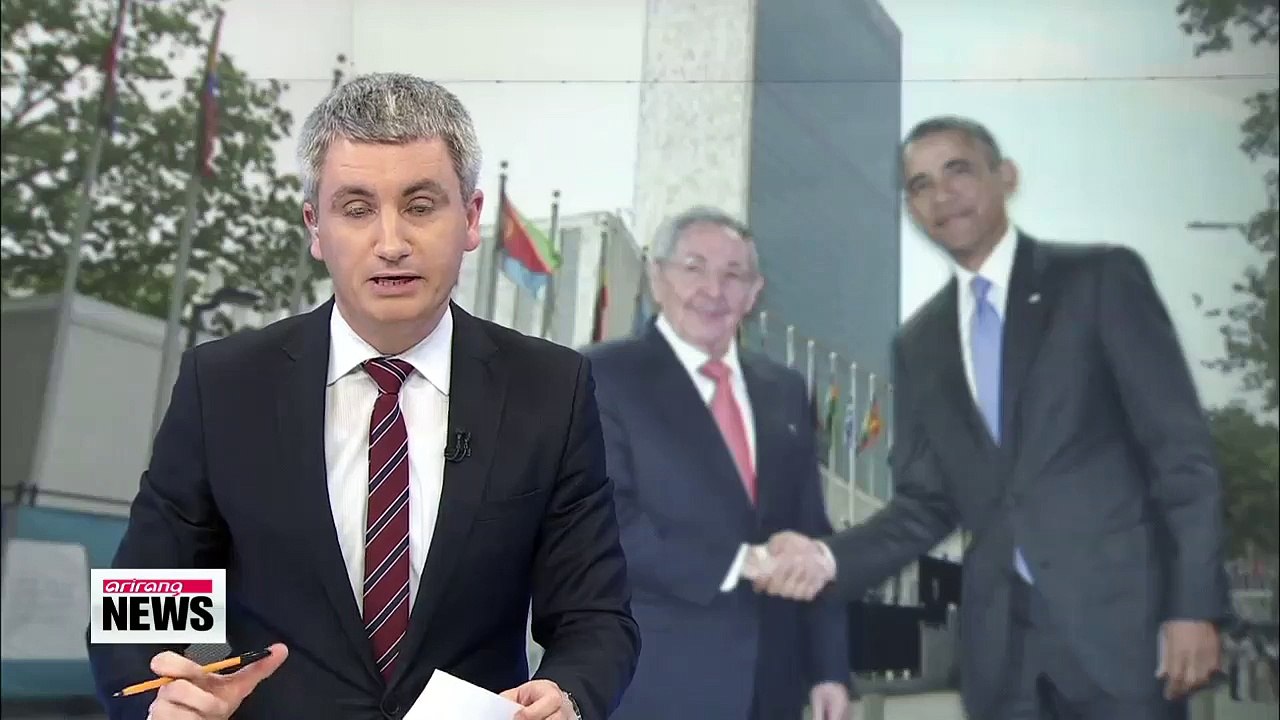 Obama, Castro meet in New York for talks on dee...