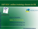 sap mdg online training classes in uk