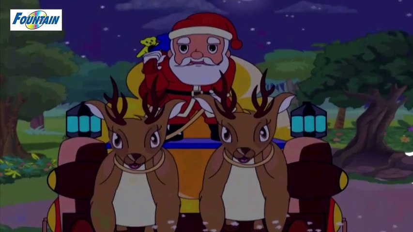 Santa Claus - Nursery Rhyme Full Song ( Fountain Kids ) -  (720p)