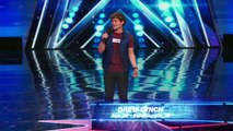 Americas Got Talent 2015 S10E01 Drew Lynch Must See Stand Up Comedian