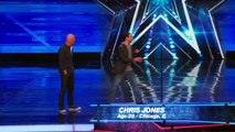 Americas Got Talent 2015 S10E01 Chris Jones Hypnotizes Howie Out Of His Germaphobia