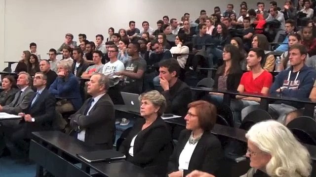 Rentrée solennelle au campus universitaire de la Plaine des Îles à Auxerre