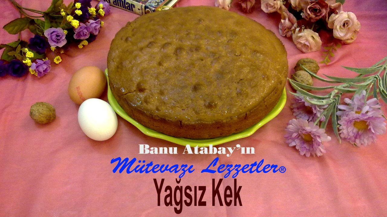 Yağsız Kek