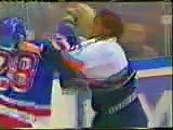 Hockey Goalie Fight
