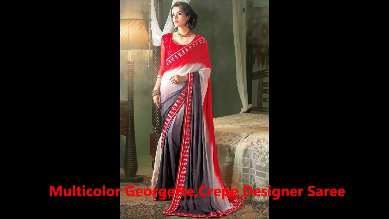 Crepe Sarees by nikvik.com