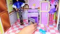 KidKraft Dollhouse for Frozen Elsa, Descendants & Barbie Dolls Country Estate Wooden Doll House Toy