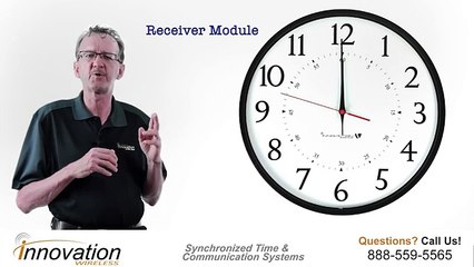 Wireless Analog Clocks for a Clock System