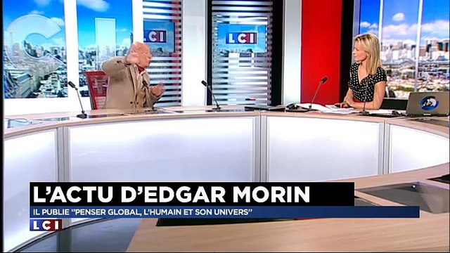 Edgar Morin sur LCI : à 94 ans, qu’a-t-il appris de la vie ?