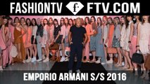 Emporio Armani SS 2016 Fashion Show | FTV.com