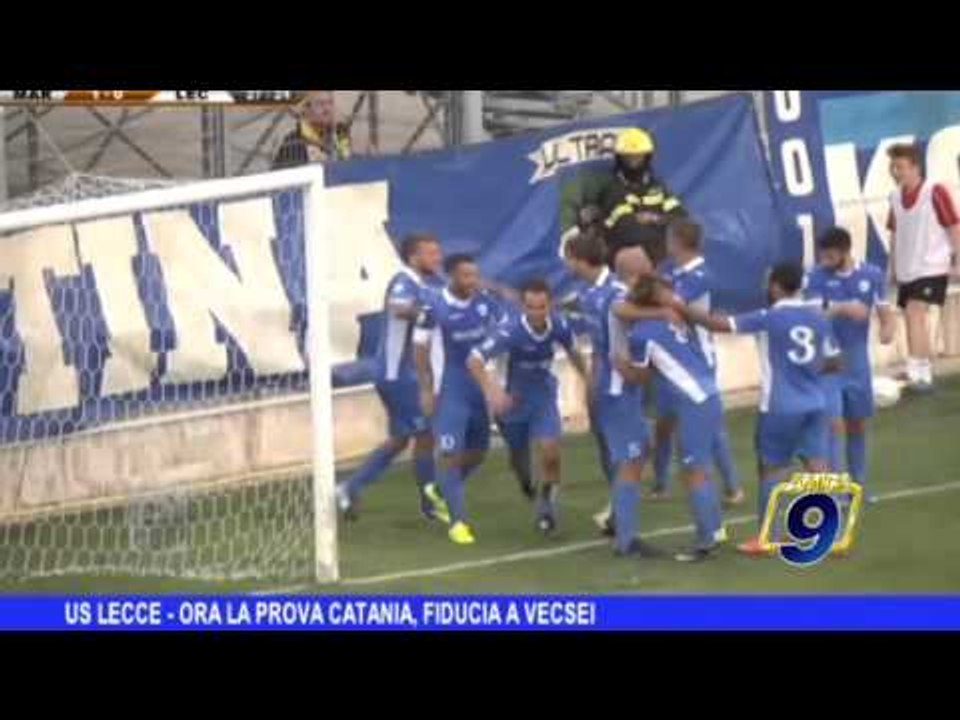 U.S. LECCE | Ora la prova Catania, fiducia a Vecsei