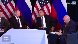 Obama and Putin: 6 years of awkward encounters
