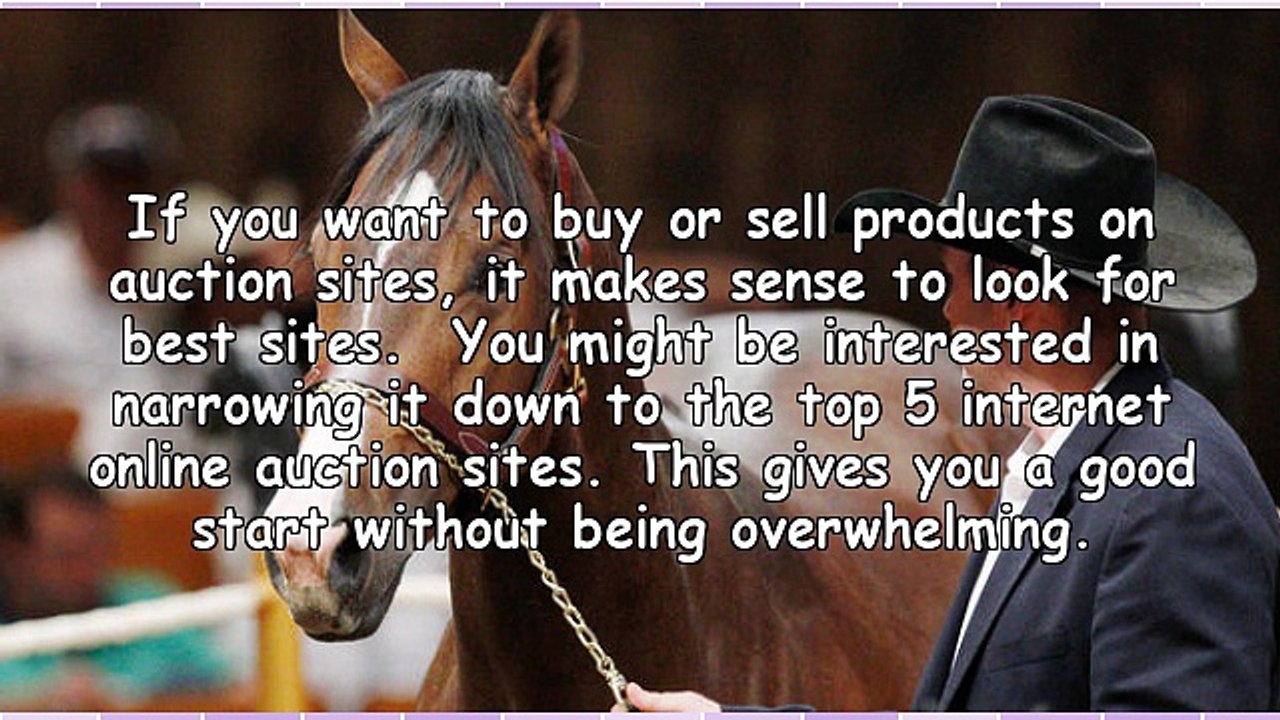 Top 5 Internet Online Auction Sites