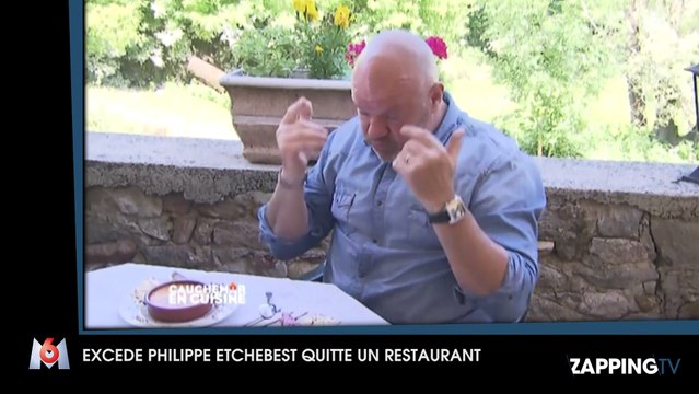 Cauchemar en cuisine - Enervé Philippe Etchebest quitte un restaurant : Je ne suis pas là pour faire de la pub