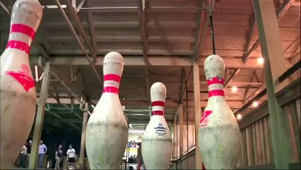 Nouveau sport qui mélange foot et bowling