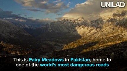 world's most dangerous roads-Fairy Meadows