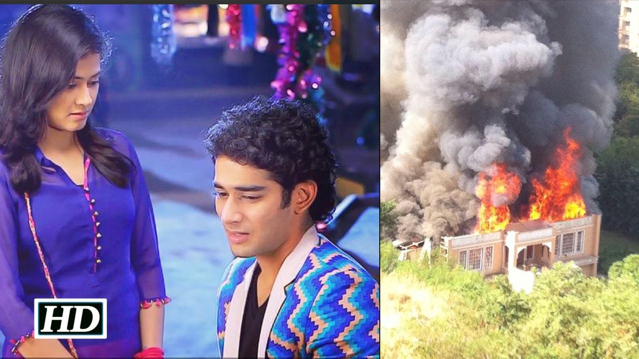 Fire on Sets of Star Plus show Tu Mera Hero