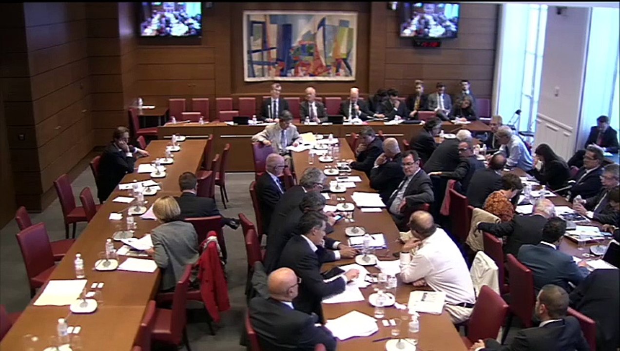 Commission des finances: audition de M. François Villeroy de Galhau