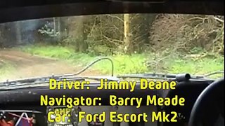Jimmy Deane & Barry Meade - Cork Forestry Rally 2009 InCar Stage 9