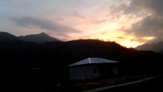 Sunset in KPK at Balakot near naran by PakTour