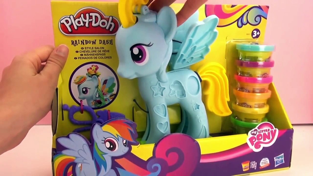 Play Doh My Little Pony Rainbow Dash Style Salon - Oyun Hamuru Seti