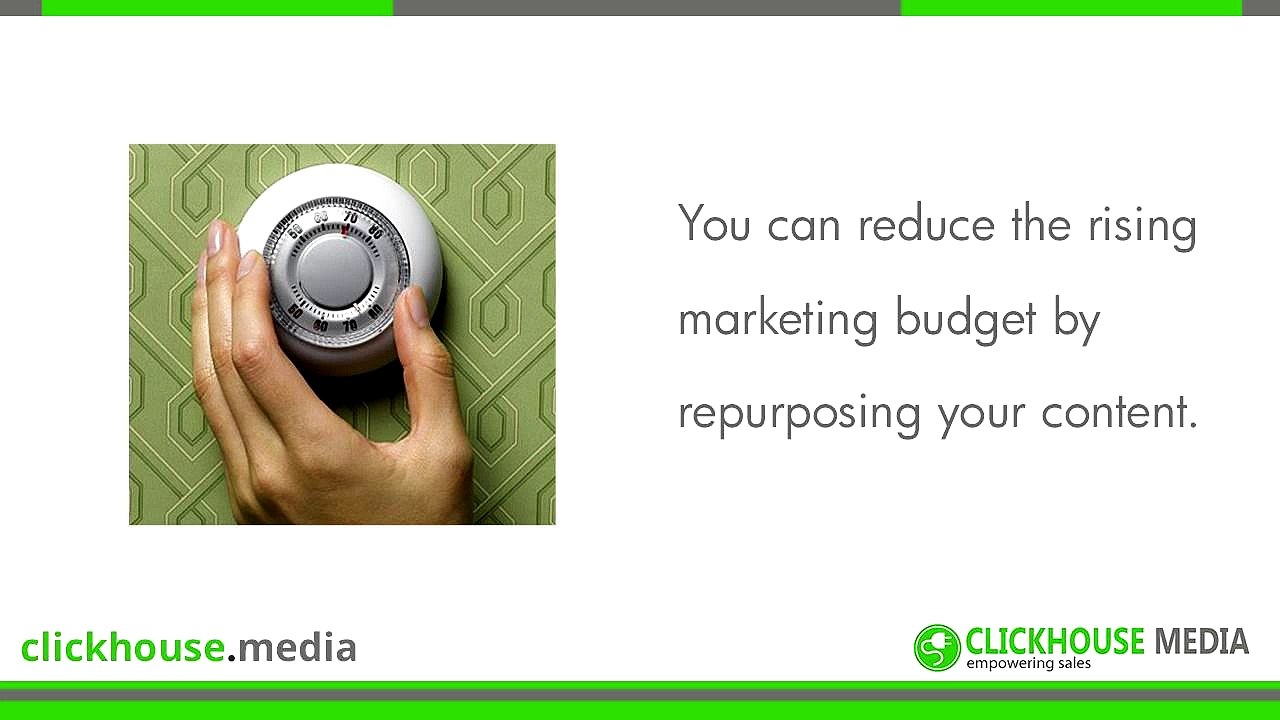 Recycle Marketing Content to Expand Your Reach & Cut Costs