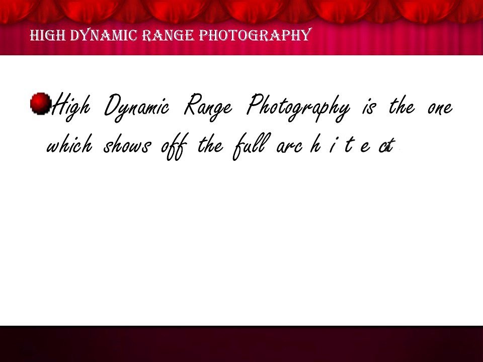 HDR Image Enhancement Services