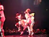 Japanese Lady Gaga fan jumps on stage!