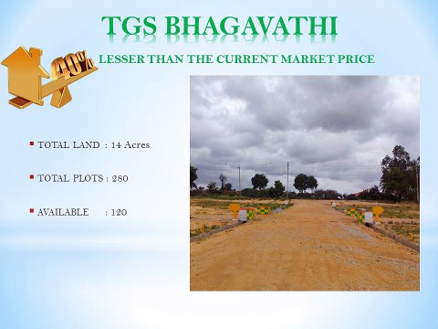 TGS Layouts plots / sites in Kaggalipura Road