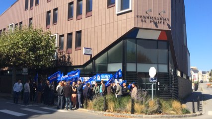 Manifestation des policiers