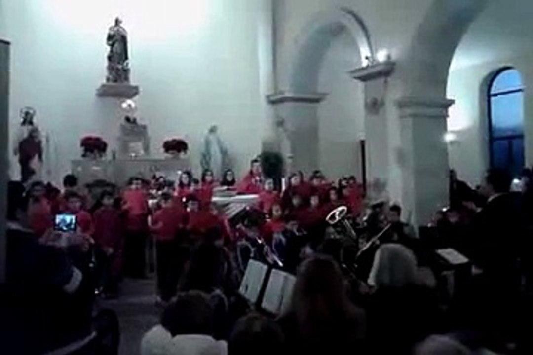 Bambini dell'Istituto Comprensivo di P. Moiano e Banda musicale Don Antonio Santini p.2
