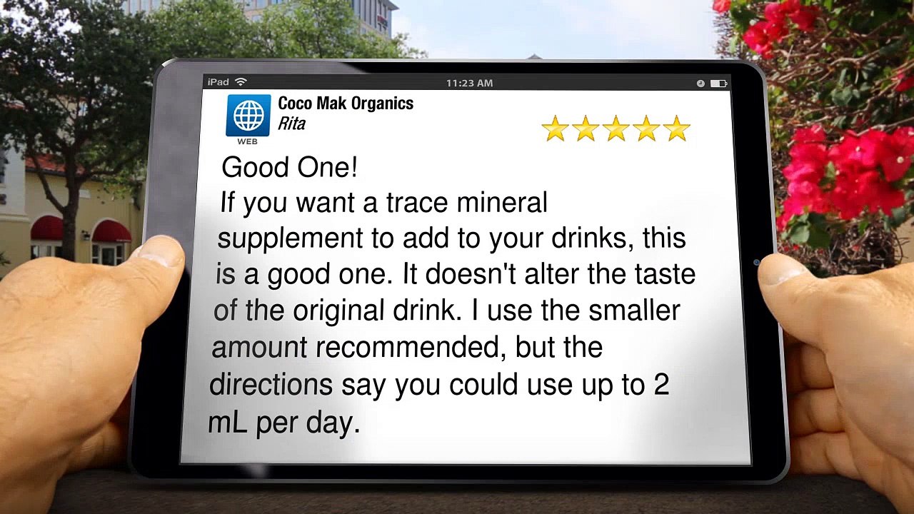 Coco Mak Organics Bay ShoreExcellent5 Star Review by Rita