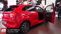 Salon de Francfort 2015 : Suzuki Baleno