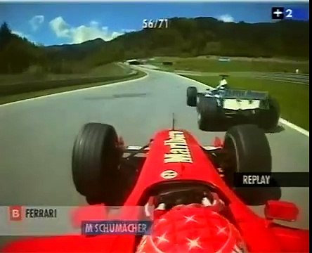 F1 Austria 2001 - Michael Schumacher vs Juan Pablo Montoya