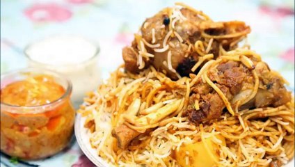 طريقة عمل مقلوبة اللحم بالمعكرونة