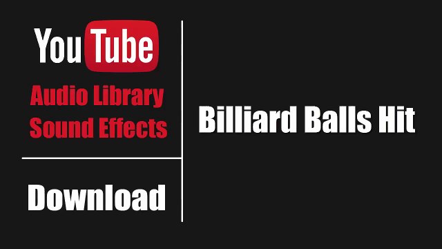 Billiard Balls Hit | Free Sound Effects