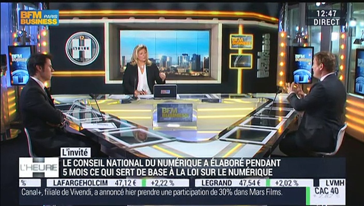 Benoît Thieulin présente le nouveau projet de l...