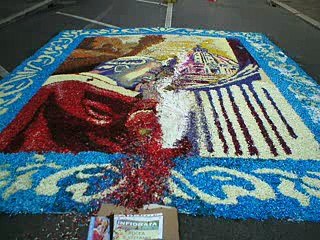 Infiorata anno 2009