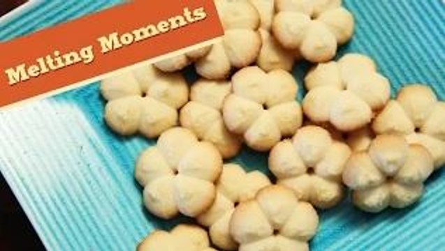 Melting Moments | Eggless Cookie Recipe | Divine Taste With Anushruti