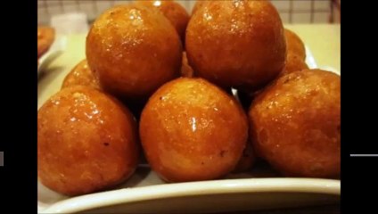 طريقة عمل لقيمات بالزبادي والحبة السوداء