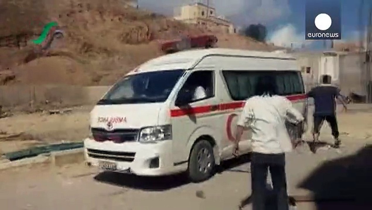 Syria: Russian air strikes have started - according to US official