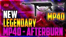 COD AW: NEW Legendary MP40 - AFTERBURN Coming Soon! Best Sub Machine Gun?