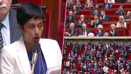 Propos de Nadine Morano : standing ovation pour une "députée noire de la République"