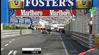 F1 Monaco 2005 FP3 - 3 Laps with Vitantonio Liuzzi!