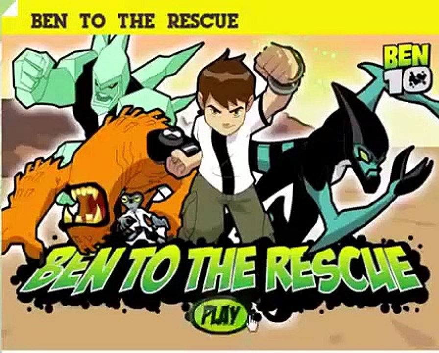 Ben 10 Game To The Rescue Walkthrough PART 1 Cartoon Network Funny Games 2015