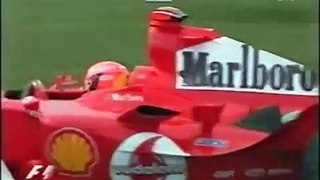 F1 Brazil 2004 FP3-FP4 Michael Schumacher Action