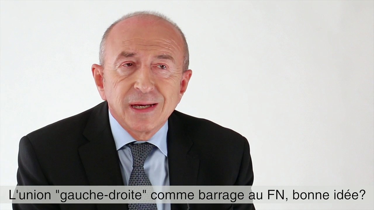 Gérard Collomb: "la spécialité de Macron, c'est de poser les questions qui fâchent"