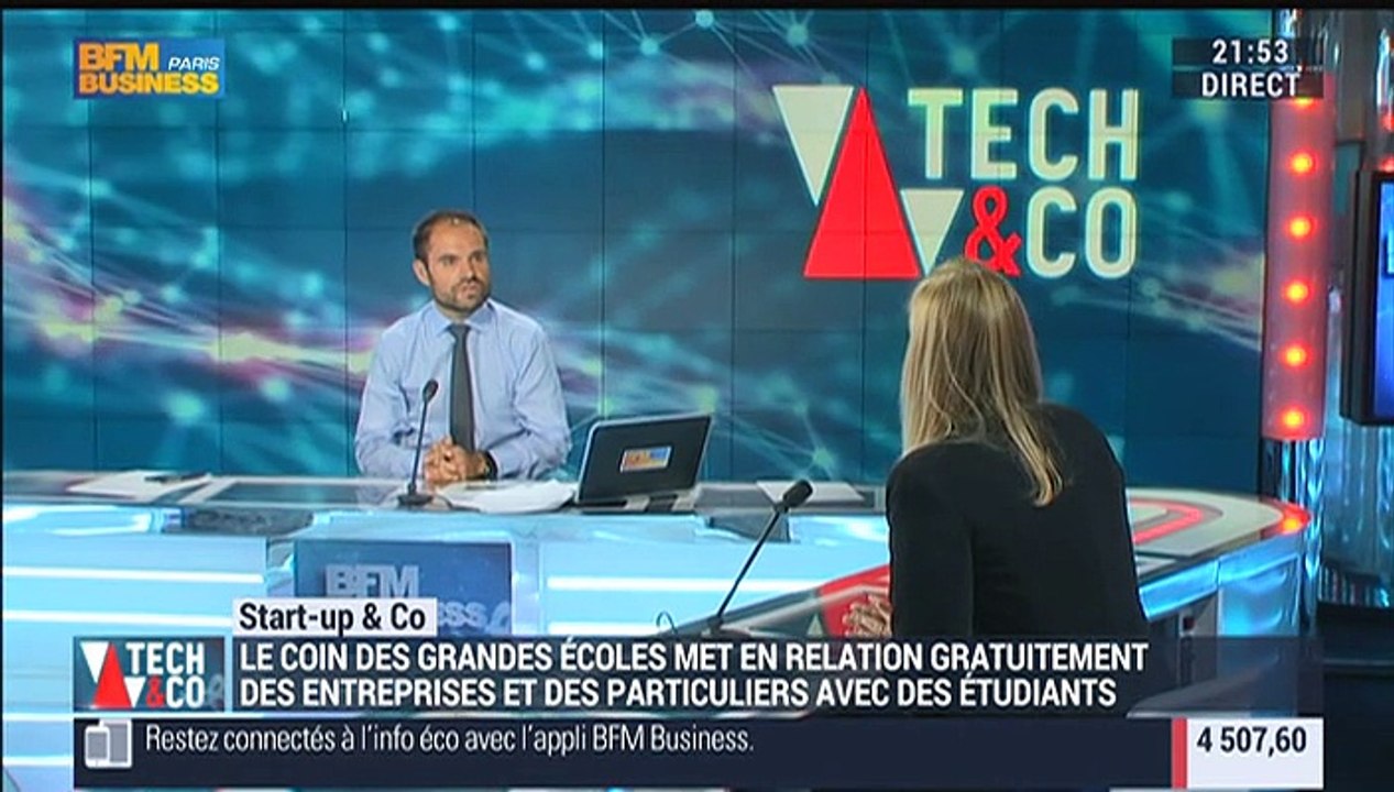 Start-up & Co: "Le Coin des Grandes Ecoles", si...