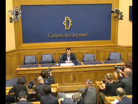 Roma - Politica estera - Conferenza stampa di Massimiliano Fedriga (29.09.15)